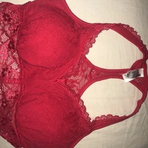 DKNY Red Bralette